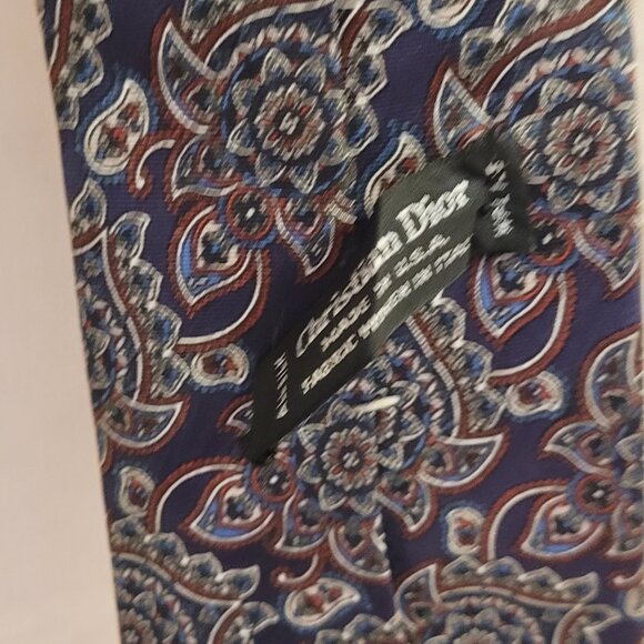 100% Silk Christian Dior 3 1/4" Wide, 5' long - Picture 3 of 4